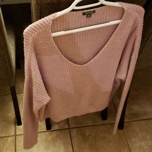 Wild Fable Glitter crop sweater